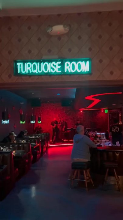 The Riviera Supper Club & Turquoise Room interior showcasing the elegant supper club ambiance and decor in La Mesa